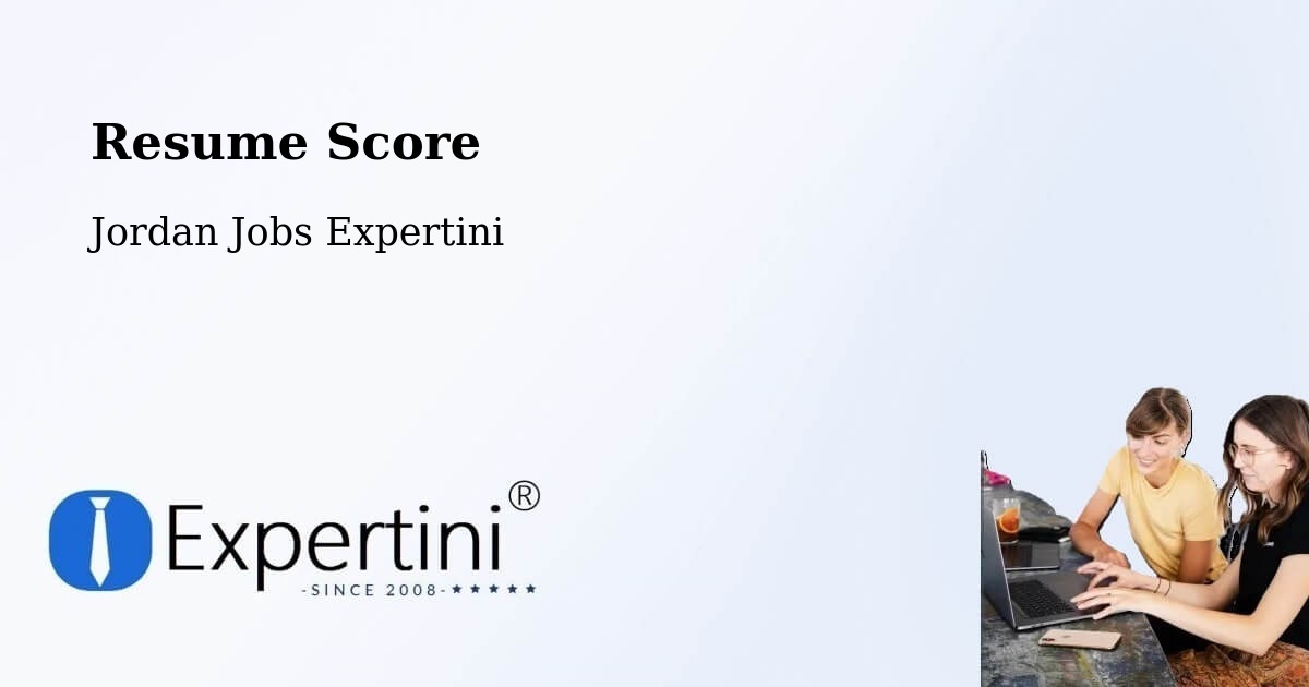 Resume Score & Job Description Match Tool – Jordan - Jordan Jobs Expertini